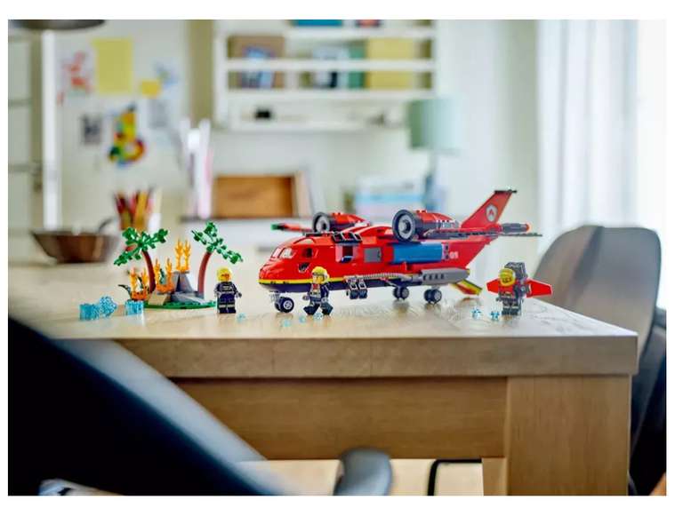 Lego City 60413 : L’avion De Sauvetage Des Pompiers (via 12,25€ de cagnottage fidélité)