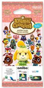 Pack de 3 cartes Amiibo Animal Crossing New Horizons - Serie 4
