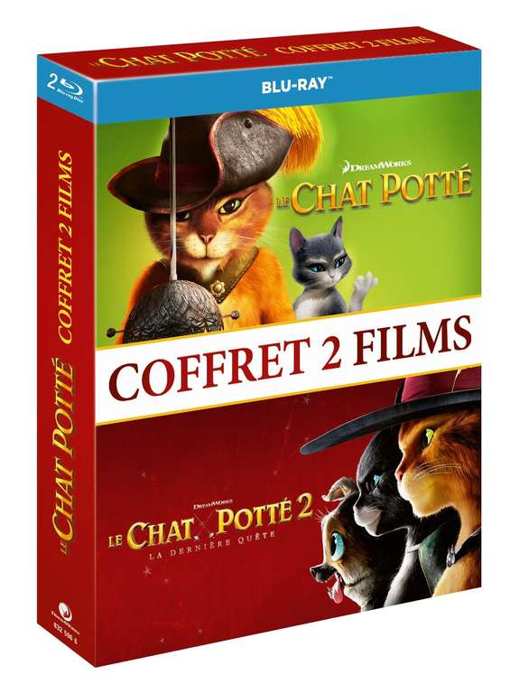 Coffret Blu-Ray Le Chat Potté 1 & 2