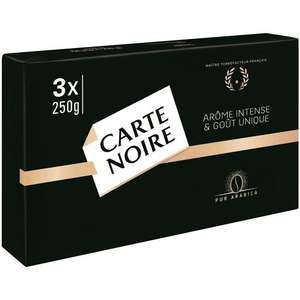 Café moulu Carte Noire Pur Arabica - 3x250g
