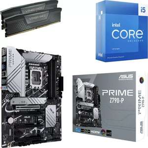 Kit évo Core - Processeur i5-13600KF + Carte mère PRIME Z790-P + RAM Corsair Vengeance LPX 32 Go, 5600MHz