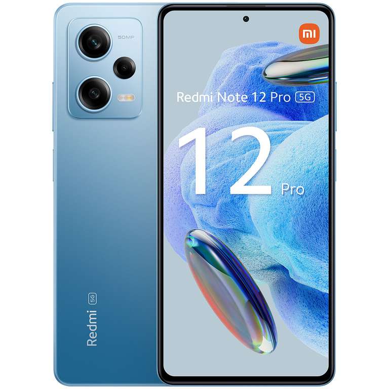 Smartphone 6.67" Xiaomi Redmi Note 12 Pro 5G - AMOLED FHD+ 120 Hz, Dimensity 1080, 67W (6/128 Go à 249.99€ & 8/128 Go à 269.99€) - France