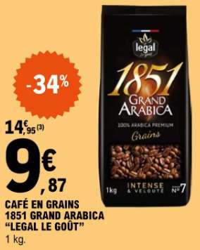 Café en grain Legal 1851 - 1kg