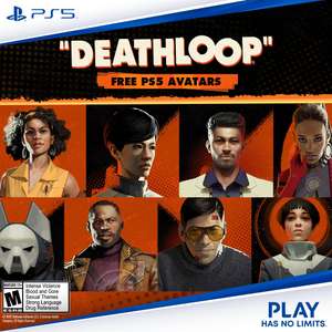 Avatars Deathloop Offerts pour PS5 & PS4 (Dématérialisés)