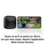 Kit Caméra de surveillance Blink Outdoor sans fil, résistante aux intempéries + Hub + Sonette Video Doorbell