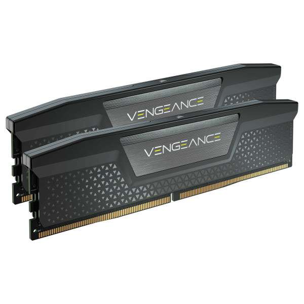 Kit de mémoire Corsair Vengeance 32 Go RAM DDR5 (2 x 16 Go) - 6000 MHz CL36, Optimisé pour Intel XMP 3.0