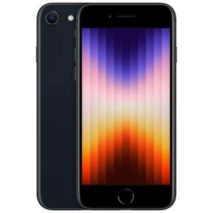Smartphone 4,7" iPhone SE (2022) - 5G, A15, 128Go, Différents coloris (via 86,85€ sur la carte + 55€ en Bon d'achat)
