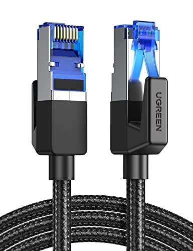 Câble Ethernet Réseau RJ45 Ugreen - 40Gbps, 2000MHz, Nylon Tressé