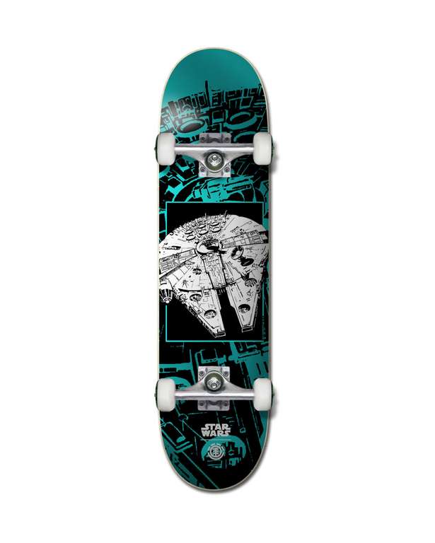 Sélection de skateboards complets à 39€ (hors exclusions) - Ex : Skateboard Star Wars x Element 7.75" Vader