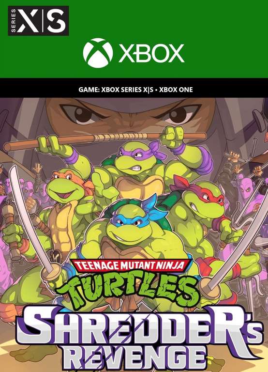 Teenage Mutant Ninja Turtles: Shredder's Revenge sur PC & Xbox One/Series X|S (Dématérialisé - Store Argentin)