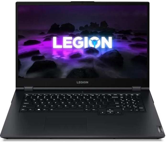 PC Portable 17.3" Lenovo Legion 5 17ACH6H - FHD 144Hz, Ryzen 7 5800H, RTX 3060 6Go (130W), 8 Go de RAM, SSD 256 Go, Wi-Fi 6, Sans OS