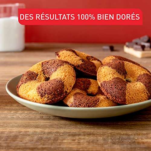 Selection Moules à Gâteaux Tefal PerfectBake Mini - Exemple Moule à Donuts  (via coupon) - Anti Adhésif, Aluminium, Fabriqué en France –