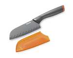 Couteau Santoku Tefal Fresh Kitchen - 12 cm, lame en acier inoxydable avec titane de haute qualité avec étui