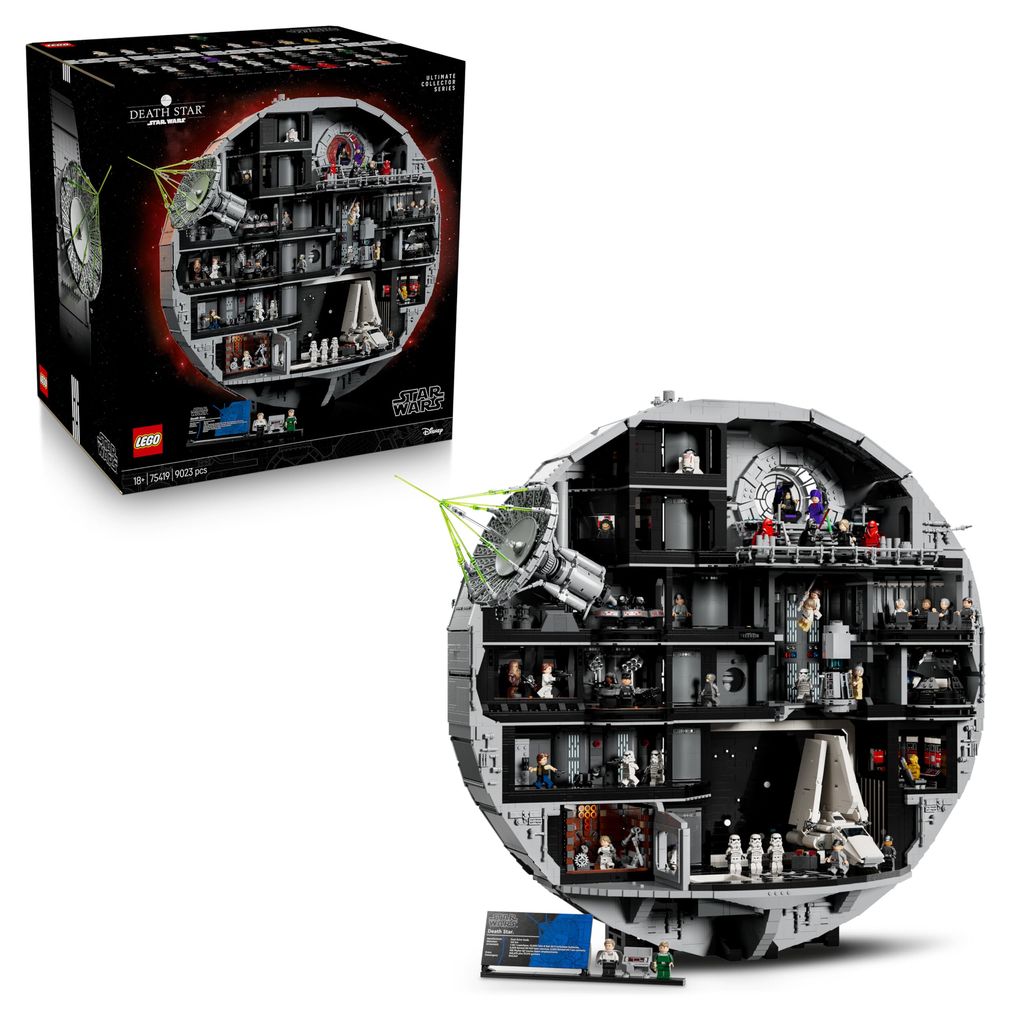 [Prime] Jeu Lego Star Wars 75419 - L’Étoile de la Mort UCS, 9023 pièces 38 minifigurines