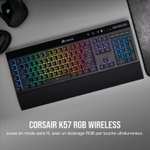 Clavier Gaming sans fil Corsair K57 RGB - Noir (AZERTY)