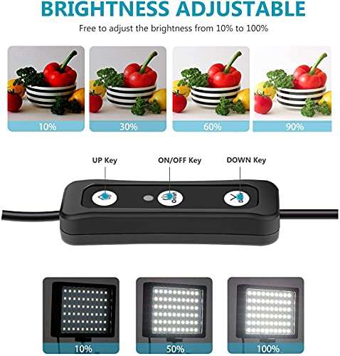 Kit 2 projecteurs LED Neewer‎ 10095736 - 5600k, filtres de couleurs (via coupon - vendeur tiers)