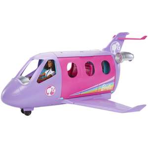 Coffret Barbie Poupée Pilote Avec Jet Privé HCD49