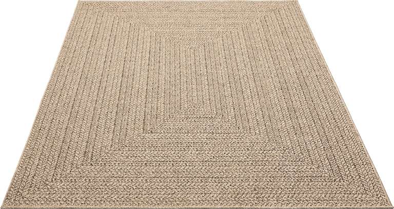 Tapis d'extérieur Robuste au Look Naturel de Jute the carpet Kansas - résistant aux intempéries (Vendeur Tiers)