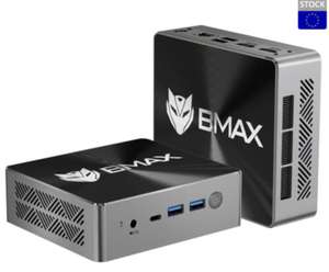 Mini PC Bmax B8 Pro - Core i7-1255U 4,7 GHz, 24 Goo DDR5, 1 To NVMe, WiFi 6 Bluetooth 5.2, 2 * HDMI + 1 * Type-C 4K 60 Hz, 2 * USB3. 0 2*USB