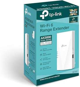 Répéteur WiFi 6 TP-Link - RE700X, AX3000 Mbps, 1 Port Ethernet Gigabit