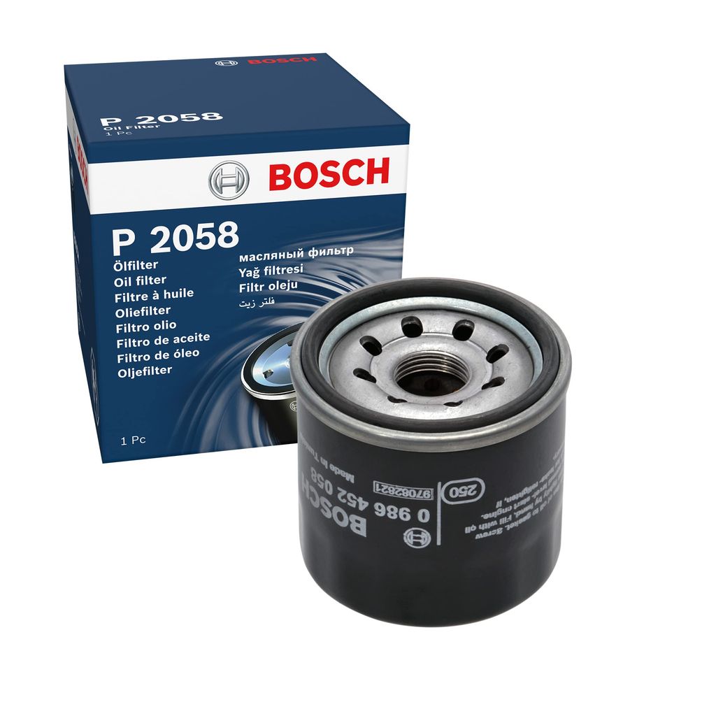 Filtre à huile auto Bosch P2058