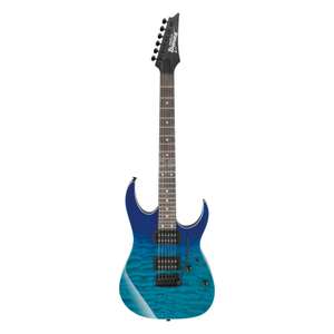Guitare électrique Ibanez Gio GRG120QASP-BGD Blue Gradation