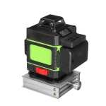 Niveau laser 360° 4D 16 lignes - Avec 1 batterie rechargeable, support mural, télécommande, mini trépied, boîte de transport (Entrepôt EU)