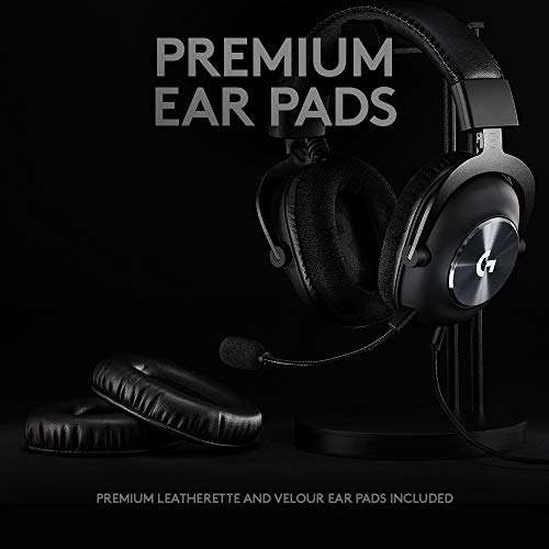 Casque-micro filaire Logitech G Pro X Gaming Headset - DTS Headphone:X 2.0, noir (D'occasion - Très bon à 36.18€ et Comme Neuf à 38.50€)
