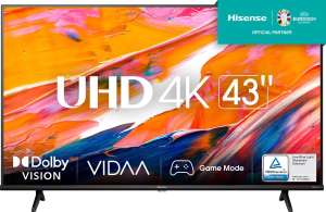 TV 43" Hisense 43A6K - LED, Ultra HD, Smart TV