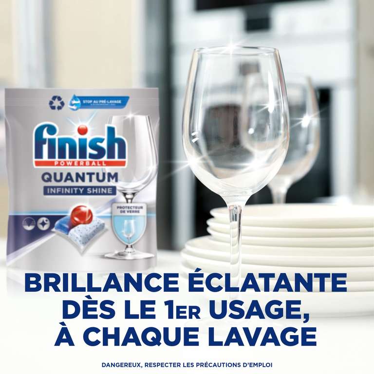 Sélection de pastilles lave vaisselle Finish en promotion - Ex: Finish Ultimate Plus Infinity Shine (83 capsules)