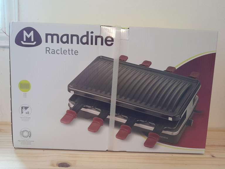 Appareil a raclette Mandine - 8 personnes, Supéco Béthune (62) –