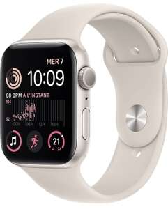 Montre connectée Apple Watch SE 2022 (Gen 2) - GPS, 44 mm