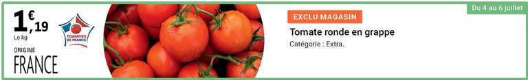 1kg de tomates rondes en grappe