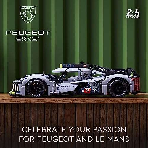 Review LEGO Technic 42156 Peugeot 9X8 24h Le Mans Hybrid Hypercar -  HelloBricks