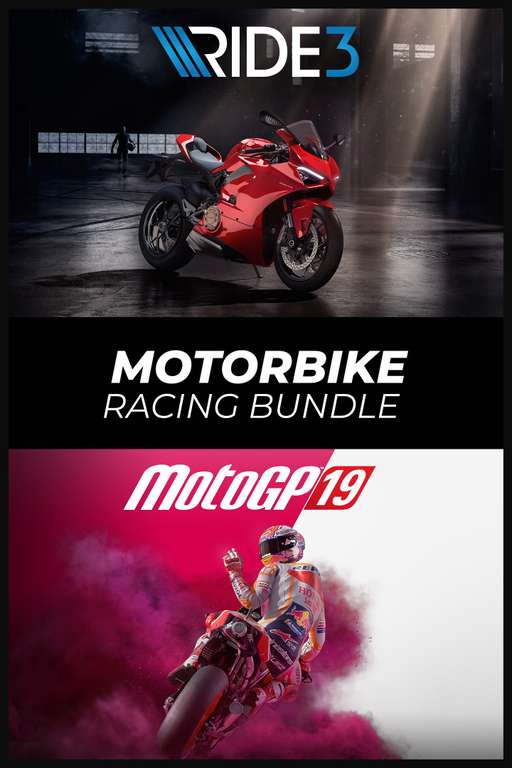 Motorbike Racing Bundle : Ride 3 + MotoGP 19 sur Xbox One & Series (dématérailisé)