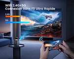 Vidéo projecteur WiMiUS P61- Résolution Native 1280x720P, WiFi, Bluetooth (vendeur tiers)