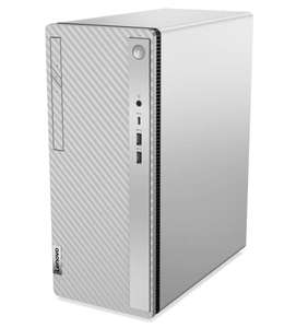 PC fixe Lenovo IdeaCentre 5 Gen 7 - i3-12100, SSD 512 Go PCIe 4.0, RAM 8 Go, DVD±RW, WiFi 6, Win 11 + Clavier QWERTY et Souris USB