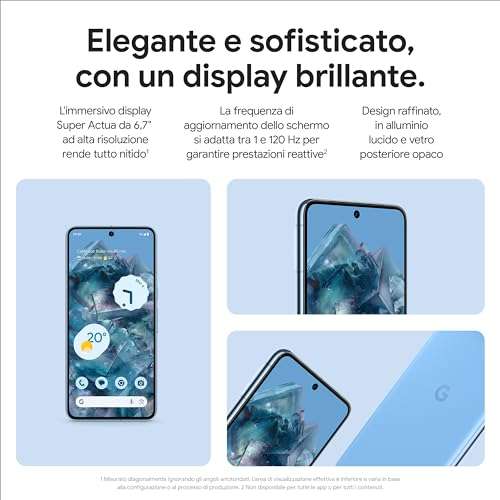 Smartphone 6,7" Google Pixel 8 Pro 128Go - Plusieurs coloris disponible (Via Coupon)