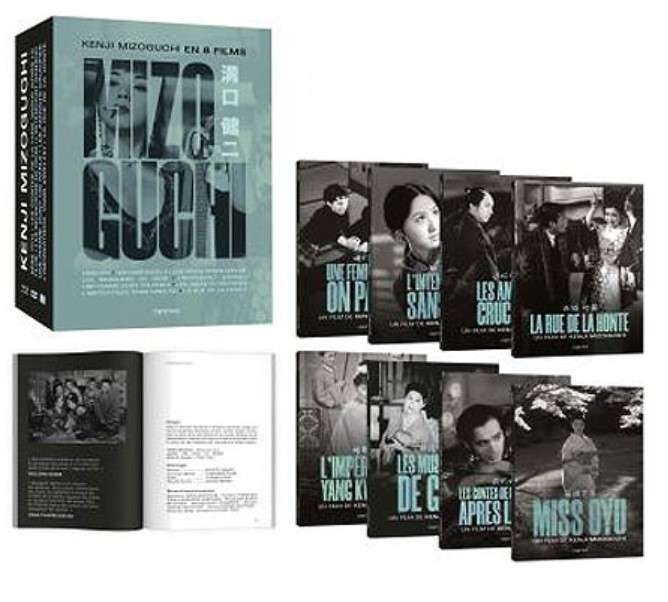 Coffret Blu-ray Collector Kenji Mizoguchi en 8 Films - Combo Blu-Ray + DVD + le livre Kenji Mizoguchi en 8 films