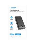 Batterie externe Veger - 30 000 mAh, noir (via coupon - vendeur tiers)
