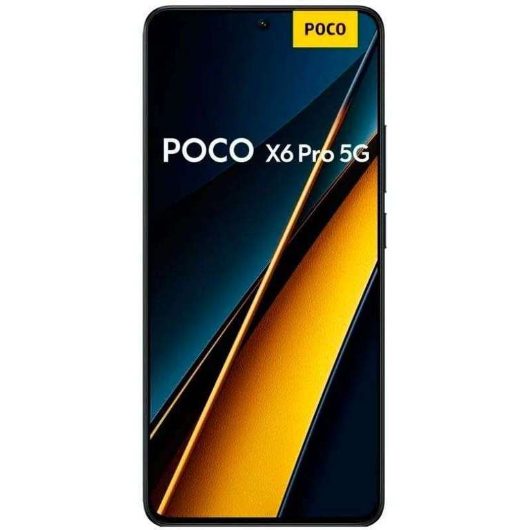 Smartphone 6.67" Xiaomi Poco X6 Pro 5G - FHD+ AMOLED 120Hz, HDR10+, Dimensity 8300 Ultra, 8/256Go, 67W, Triple objectif (Entrepôt Espagne)