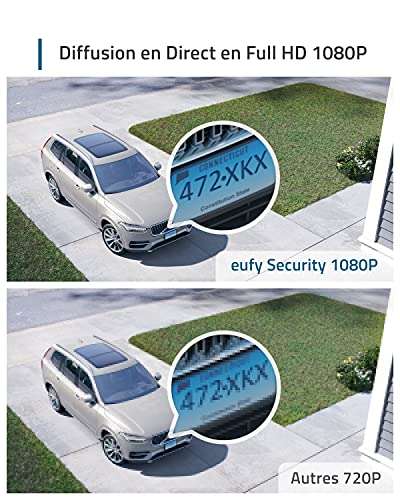 Système de surveillance extérieure sans fil eufy Security eufyCam 2C Base + 2 Caméras (via coupon - vendeur tiers)