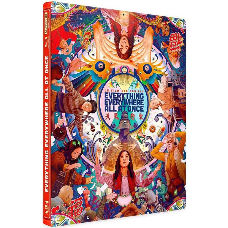 Coffret Blu-Ray 4K Everything Everywhere All At Once - Edition collector steelbook