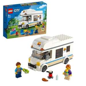 Jeu de construction Lego City 60283 - Le Camping-car de Vacances (via 3.23€ sur la carte)