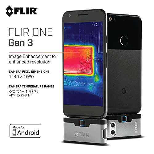 Caméra thermique FLIR ONE Gen 3 pour Smartphone Android, USB-C