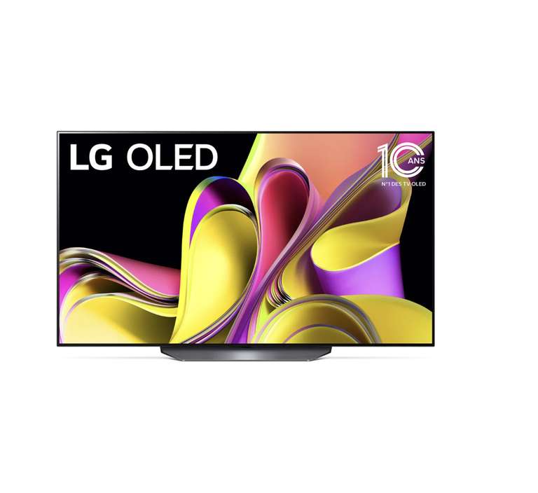 TV 65" LG OLED65B3 - OLED, 4K UHD, 120 Hz, HDR10 Pro, Dolby Vision, VRR & ALLM, FreeSync/G-Sync (15% SUR CARTE CARREFOUR)