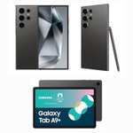 Smartphone 6.8" Samsung Galaxy S24 Ultra 256 Go + Tablette 11" Samsung Galaxy Tab A9+ 128 Go (Via 150€ bonus reprise + ODR 150€)