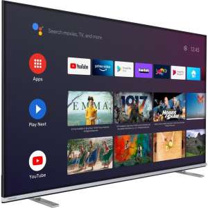 TV 55" Toshiba 55UA4B63DG - LED, 4K UHD, HDR, Dolby Vision, Son Onkyo, Android TV (+ 14.99€ à cagnotter pour les CDAV)