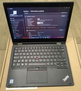 [Reconditionné - Très bon Etat] PC Portable Lenovo ThinkPad L380 Yoga 13" - i5 8350, SSD 256 Go, 16 Go RAM