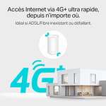 Routeur 4G+ TP-Link Deco X20-4G - Mesh WiFi 6 AX 1800 Mbps, Couverture WiFi 200㎡